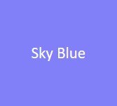 Dyed - Sky Blue